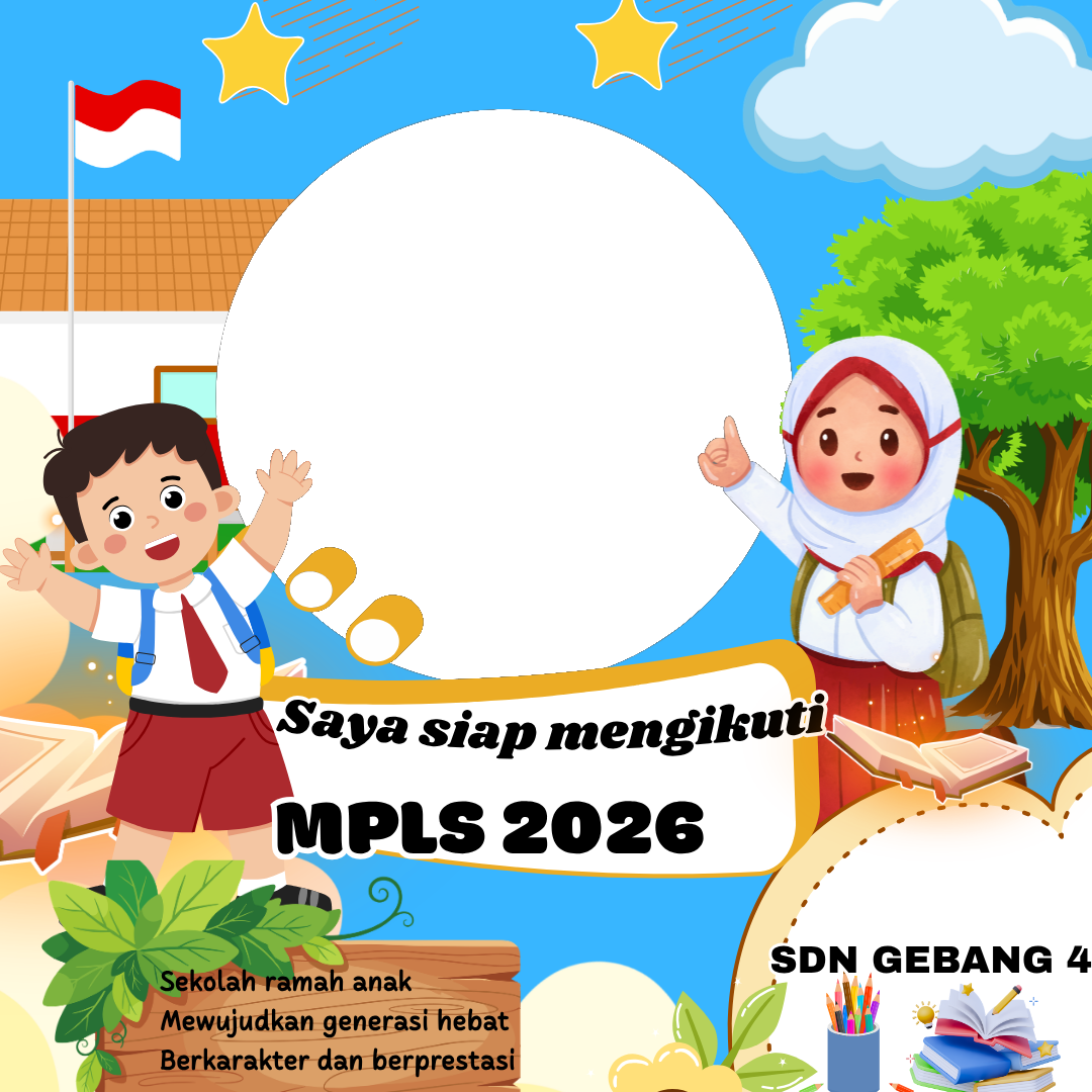 MPLS SDN GEBANG 4 2026Twibbon Tanpa Watermark