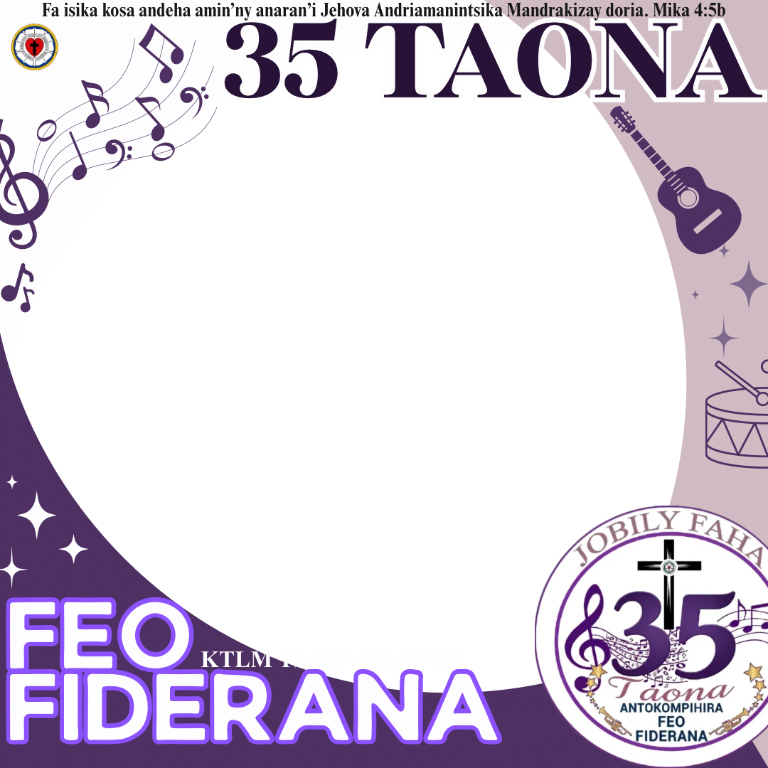 35em Anniversaire Feo fideranaTwibbon Tanpa Watermark