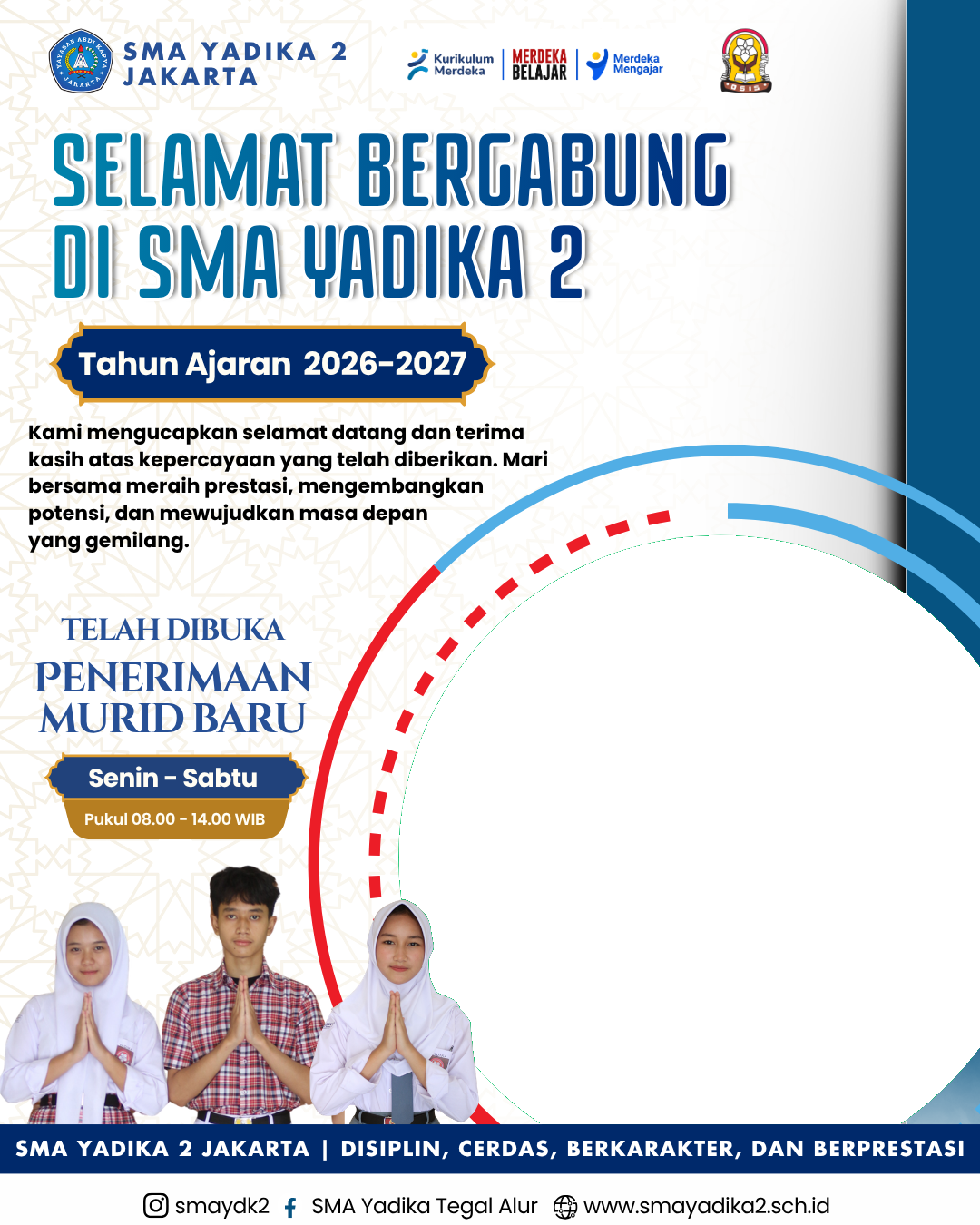 SMA YADIKA 2Twibbon Tanpa Watermark