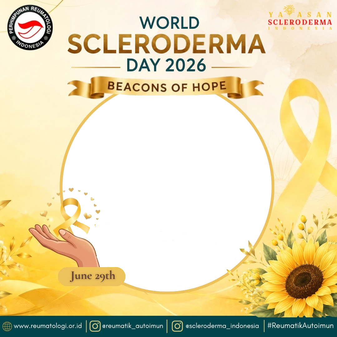 World Scleroderma Day 2026Twibbon Tanpa Watermark