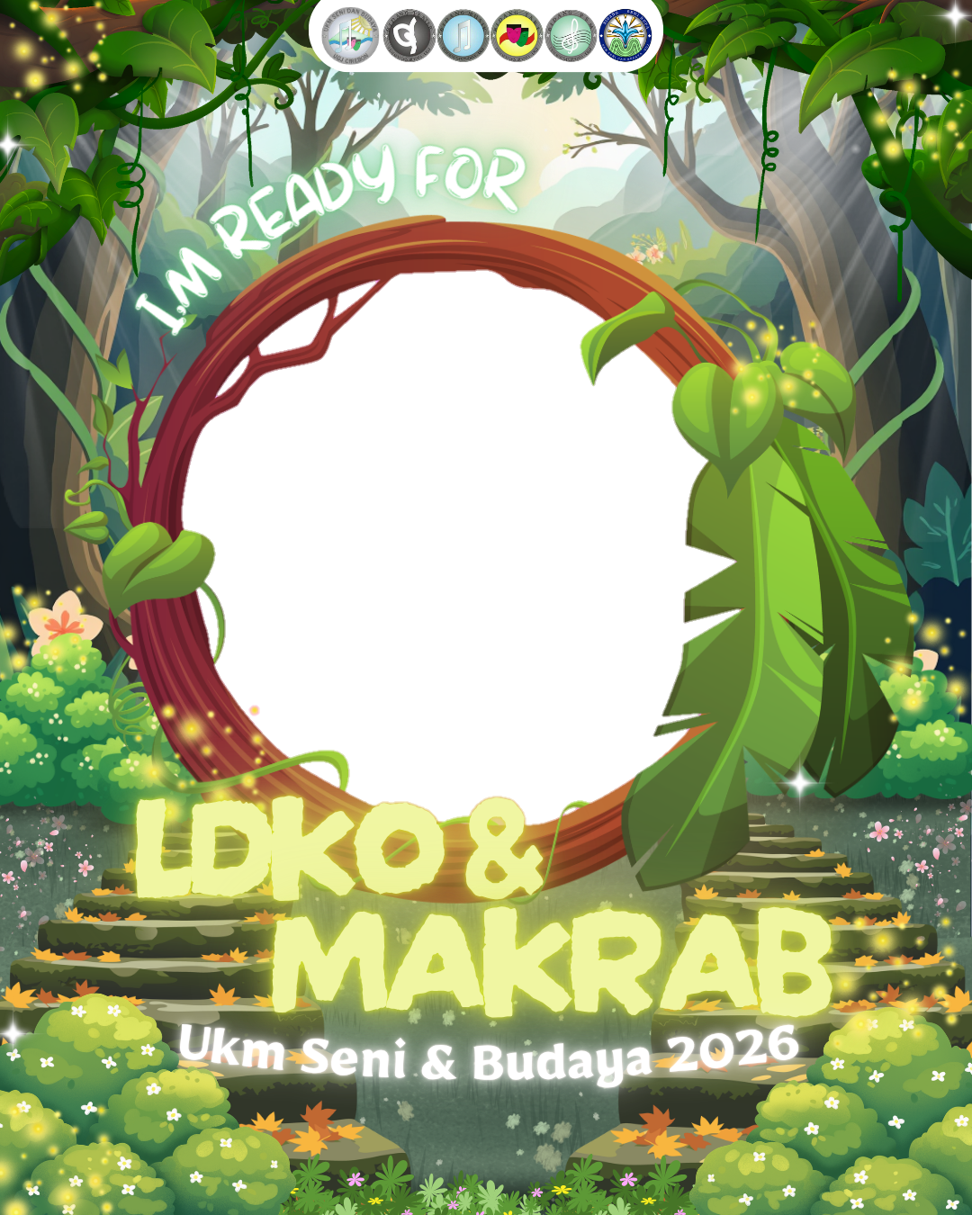 LDKO & MAKRAB 2026Twibbon Tanpa Watermark