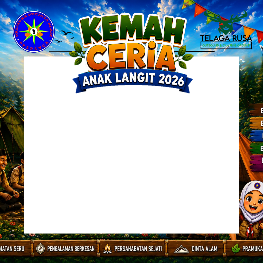 Kemah Anak Langit 2026Twibbon Tanpa Watermark