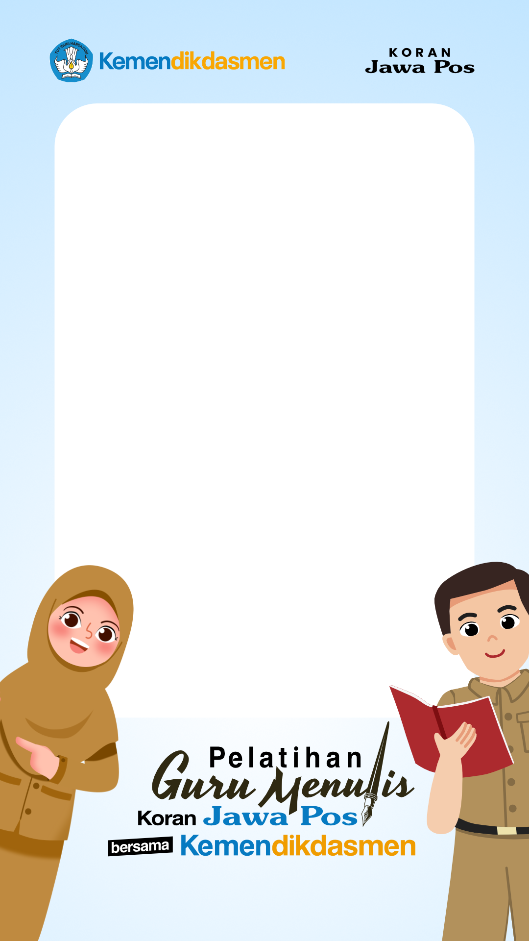 Pelatihan Guru MenulisTwibbon Tanpa Watermark