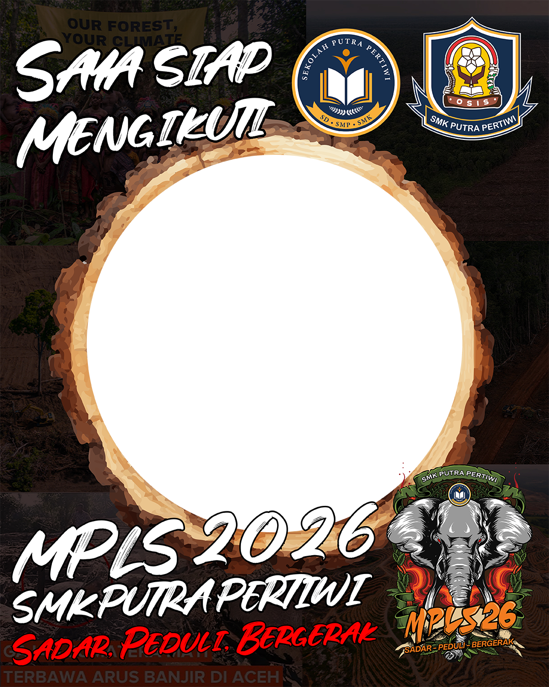 TWIBON MPLS SMK PUTRA PERTIWI 2026Twibbon Tanpa Watermark