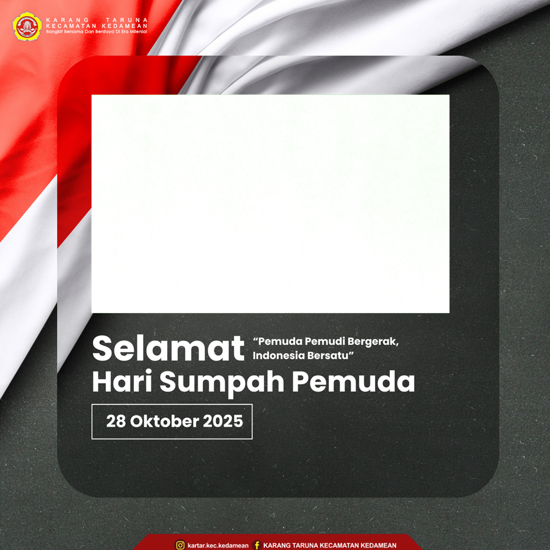 Sumpah pemudaTwibbon Tanpa Watermark