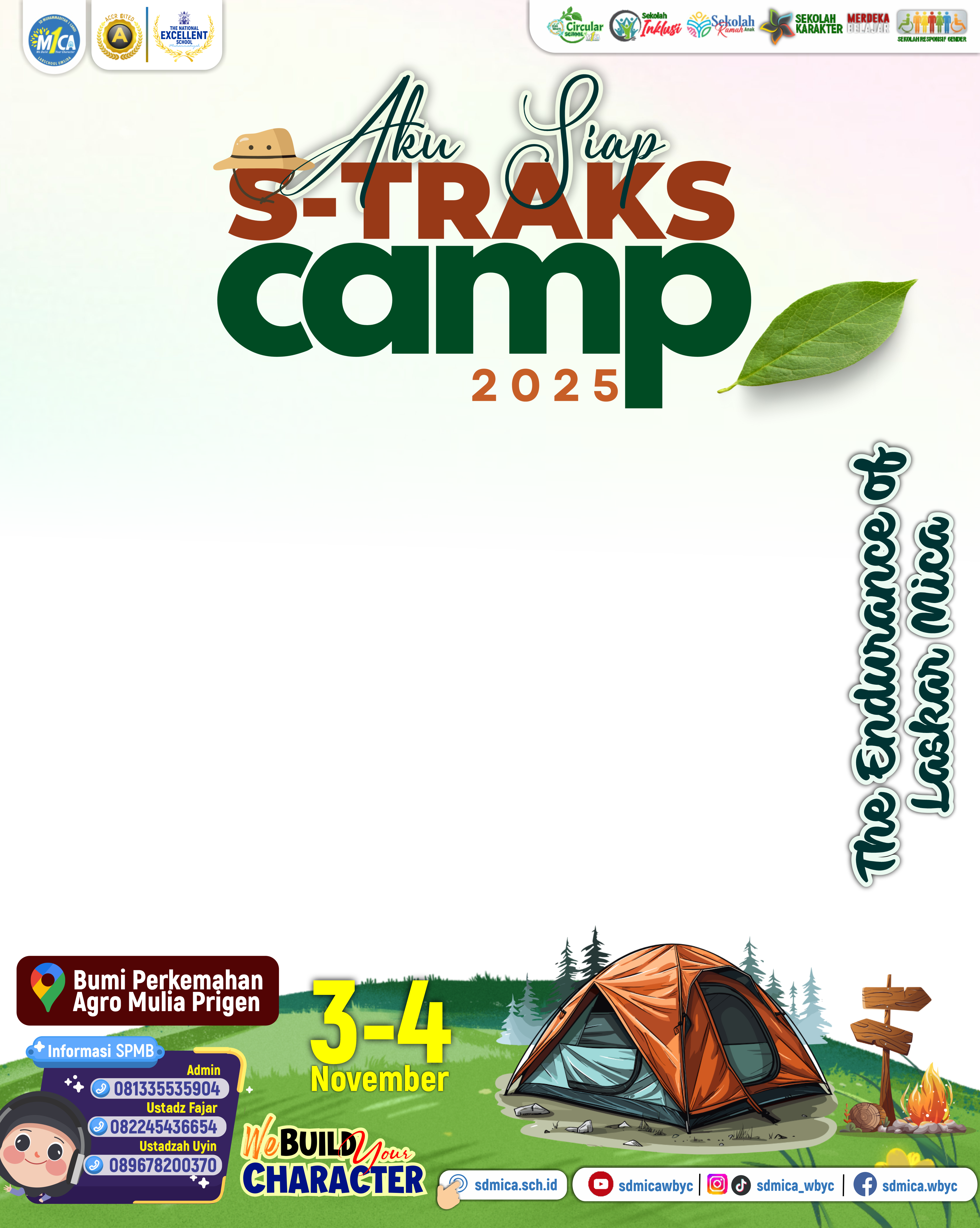 S-Traks Camp 2025Twibbon Tanpa Watermark
