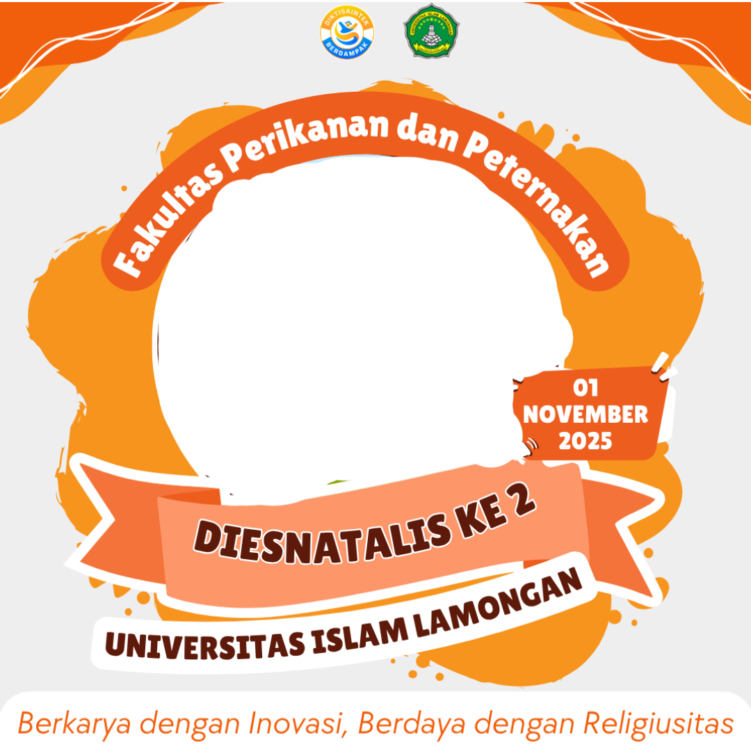 Diesnatalis ke 2 Fakultas Perikanan dan Peternakan Universitas Islam LamonganTwibbon Tanpa Watermark