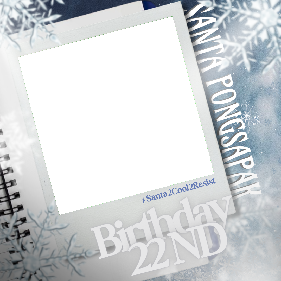 Santa 22nd BirthdayTwibbon Tanpa Watermark