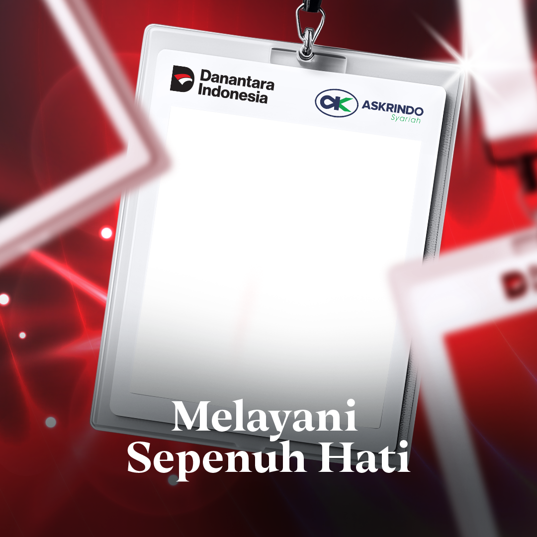 Askrindo Syariah Melayani Dengan Sepenuh HatiTwibbon Tanpa Watermark