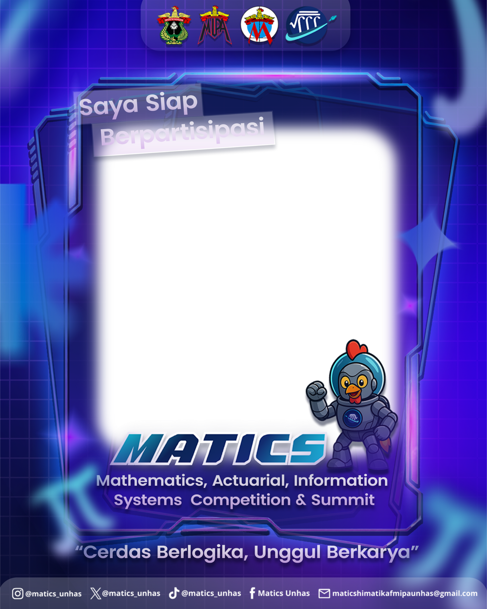 Twibbon MATICS UNHASTwibbon Tanpa Watermark