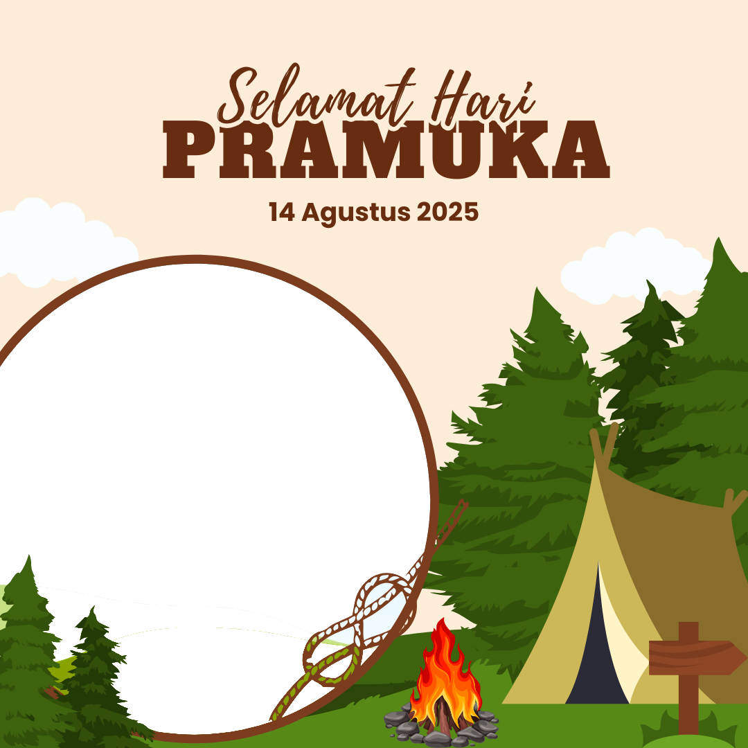 Hari PramukaTwibbon Tanpa Watermark