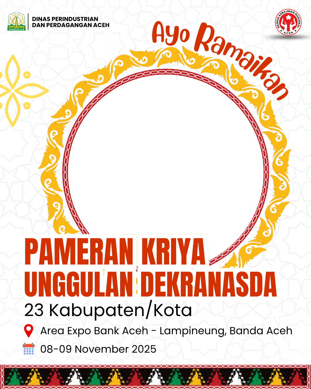 Pameran Kriya Unggulan Dekranasda 23 Kab/KotaTwibbon Tanpa Watermark