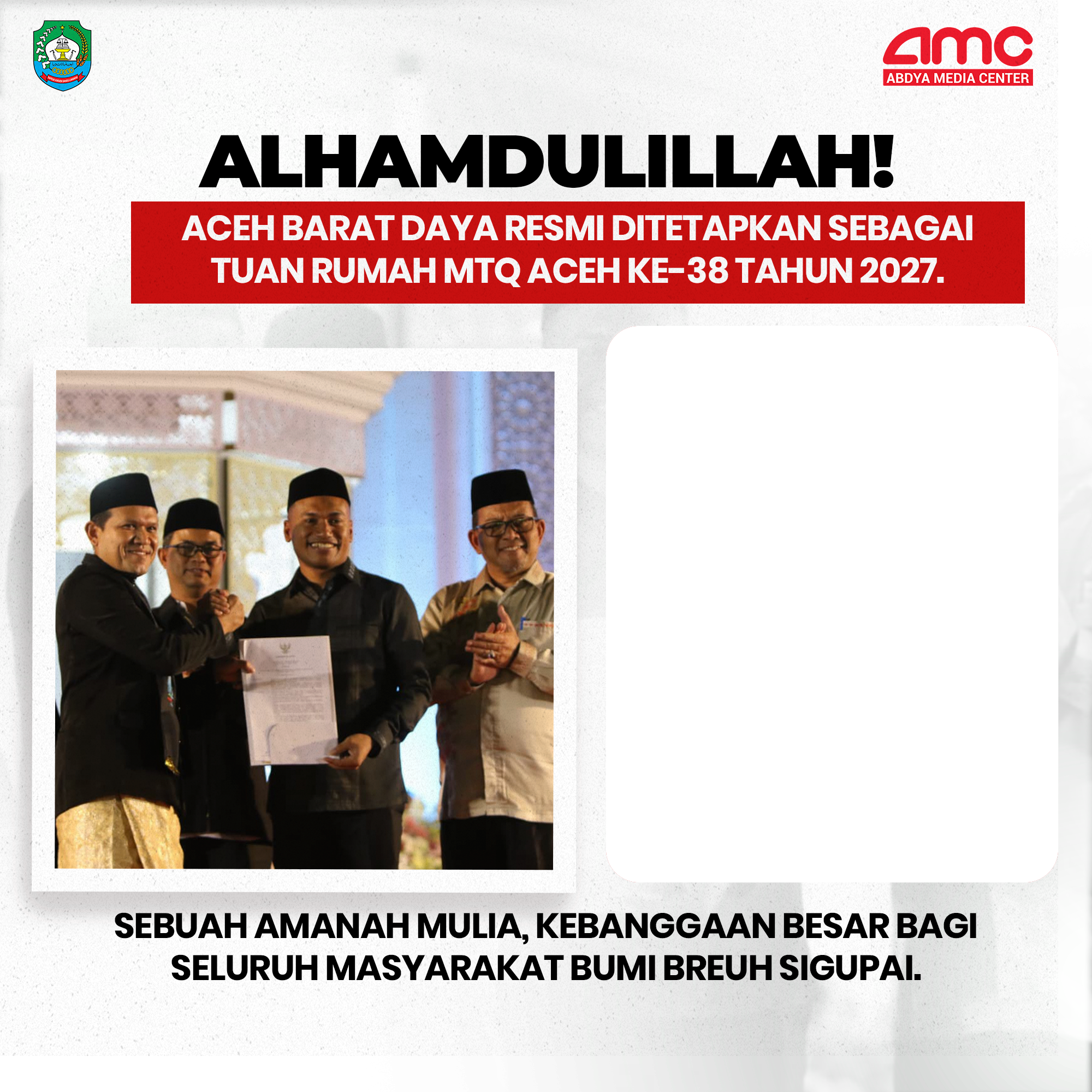 Abdya Tuan Rumah MTQTwibbon Tanpa Watermark