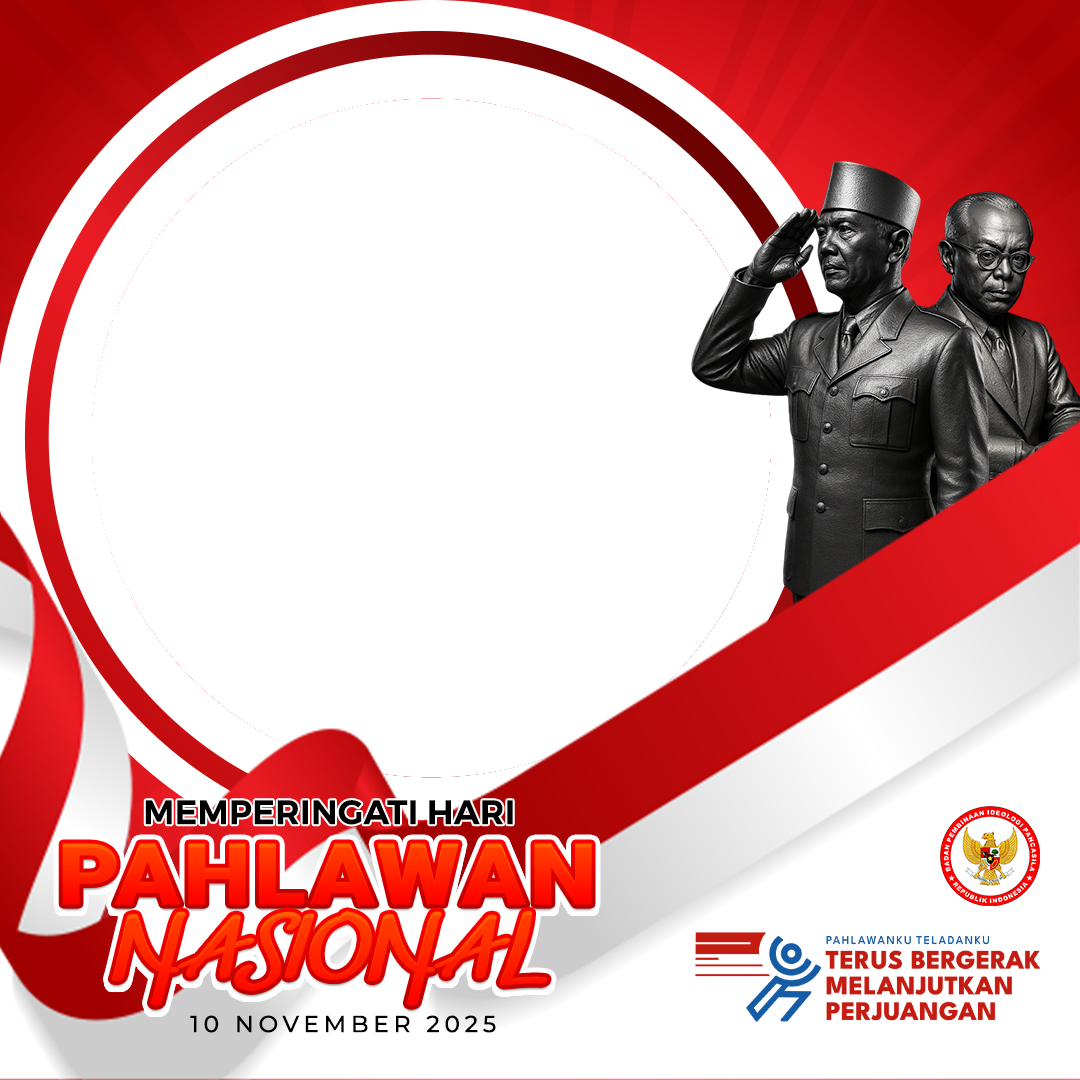 Hari Pahlawan 2025Twibbon Tanpa Watermark