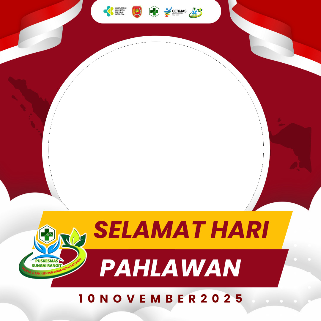 Hari Pahlawan NasionalTwibbon Tanpa Watermark