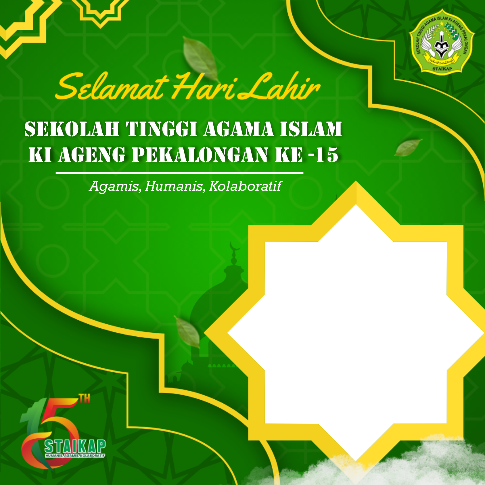 harlahstaikap15Twibbon Tanpa Watermark