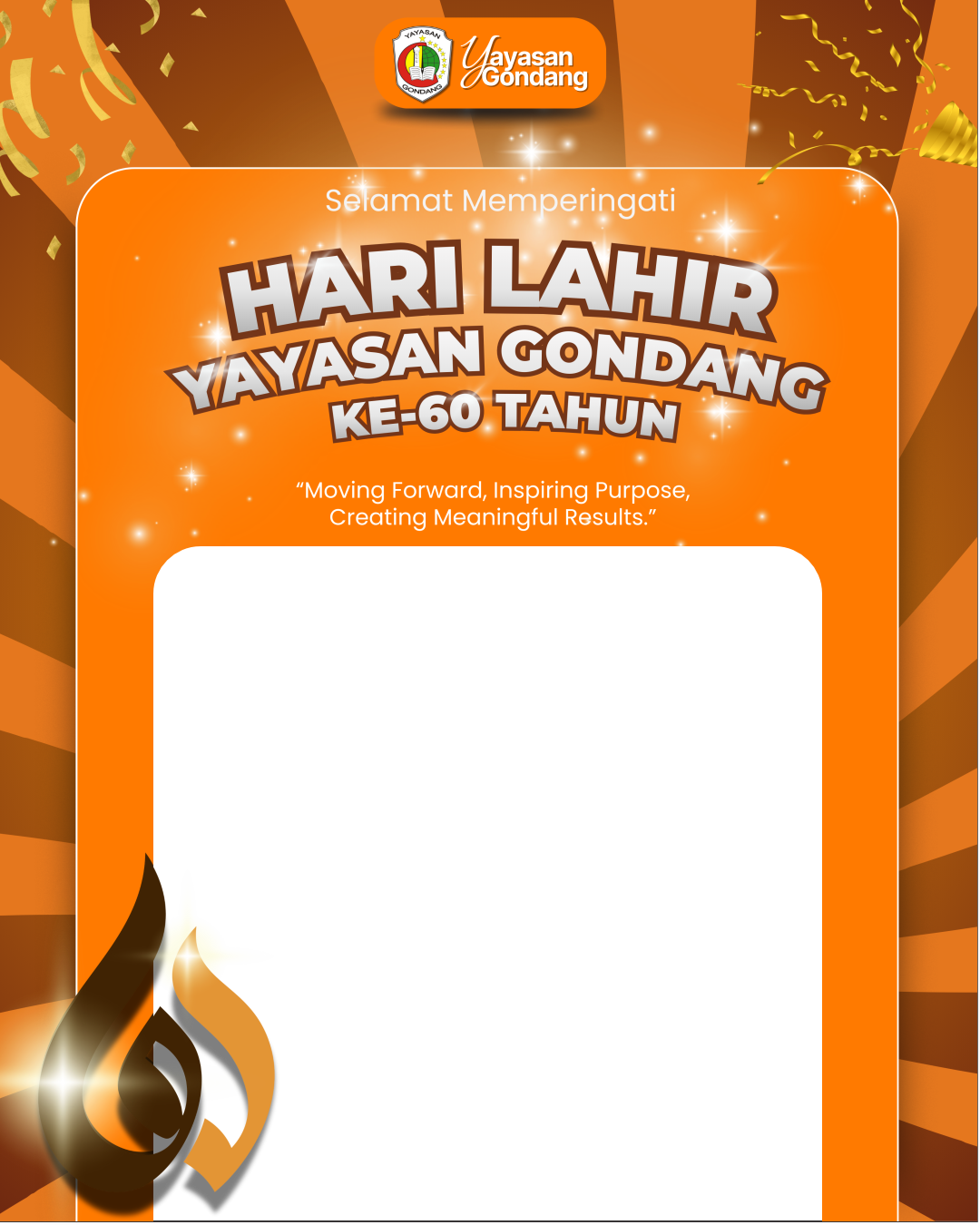 Harlah Yayasan Gondang ke 60 tahunTwibbon Tanpa Watermark