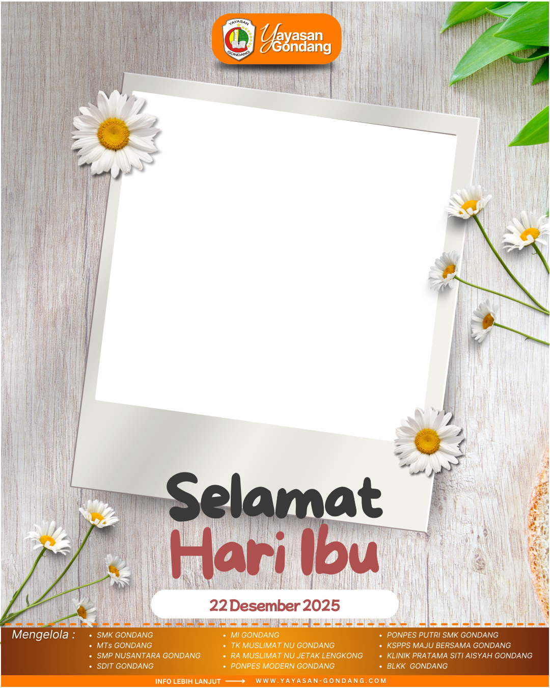 selamathariibi2025Twibbon Tanpa Watermark