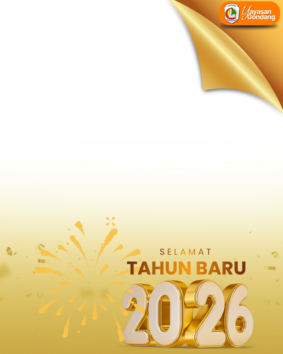 Tahun Baru 2026Twibbon Tanpa Watermark