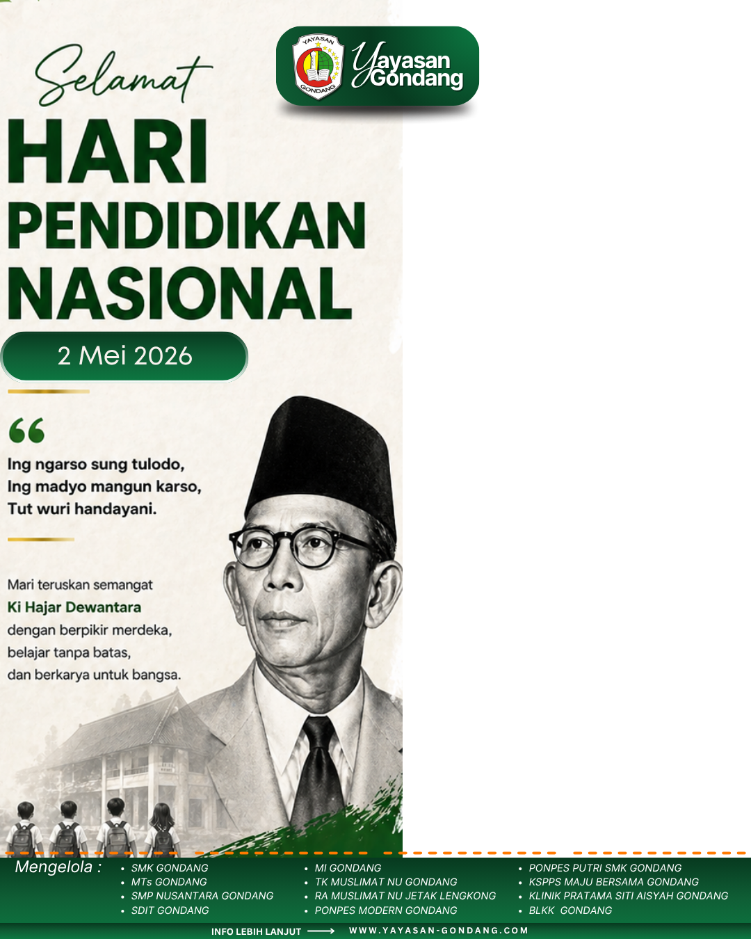 hardiknasyayasangondang2026Twibbon Tanpa Watermark