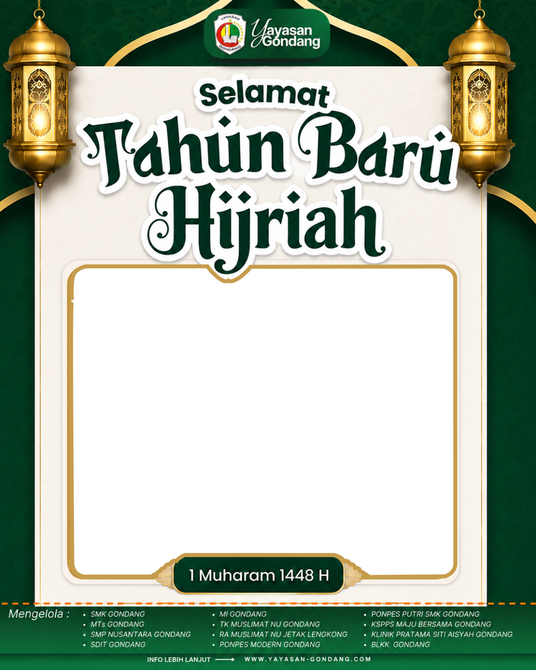 Tahun Baru Islam 1448 HTwibbon Tanpa Watermark