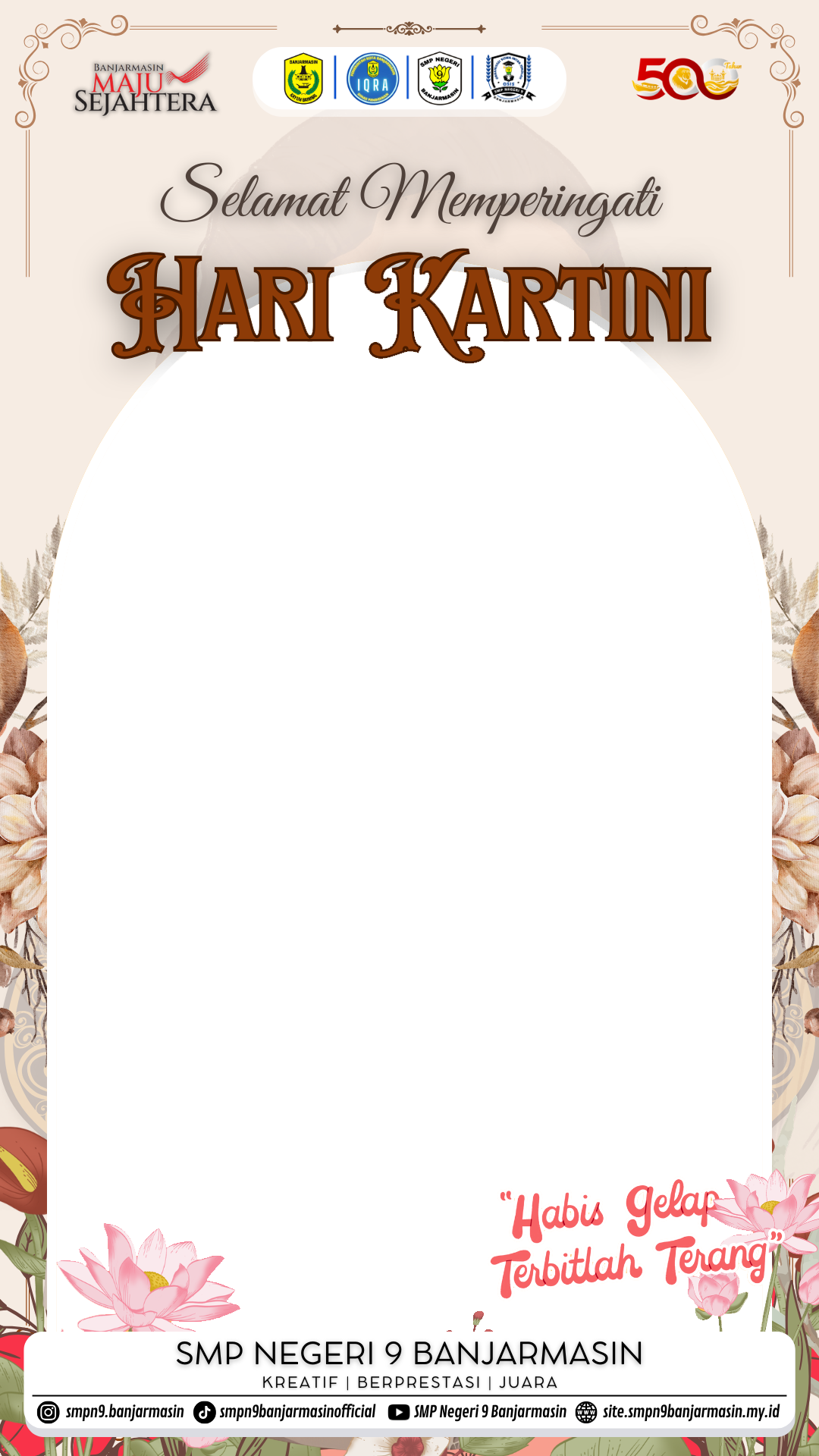 Hari Kartini 2026Twibbon Tanpa Watermark