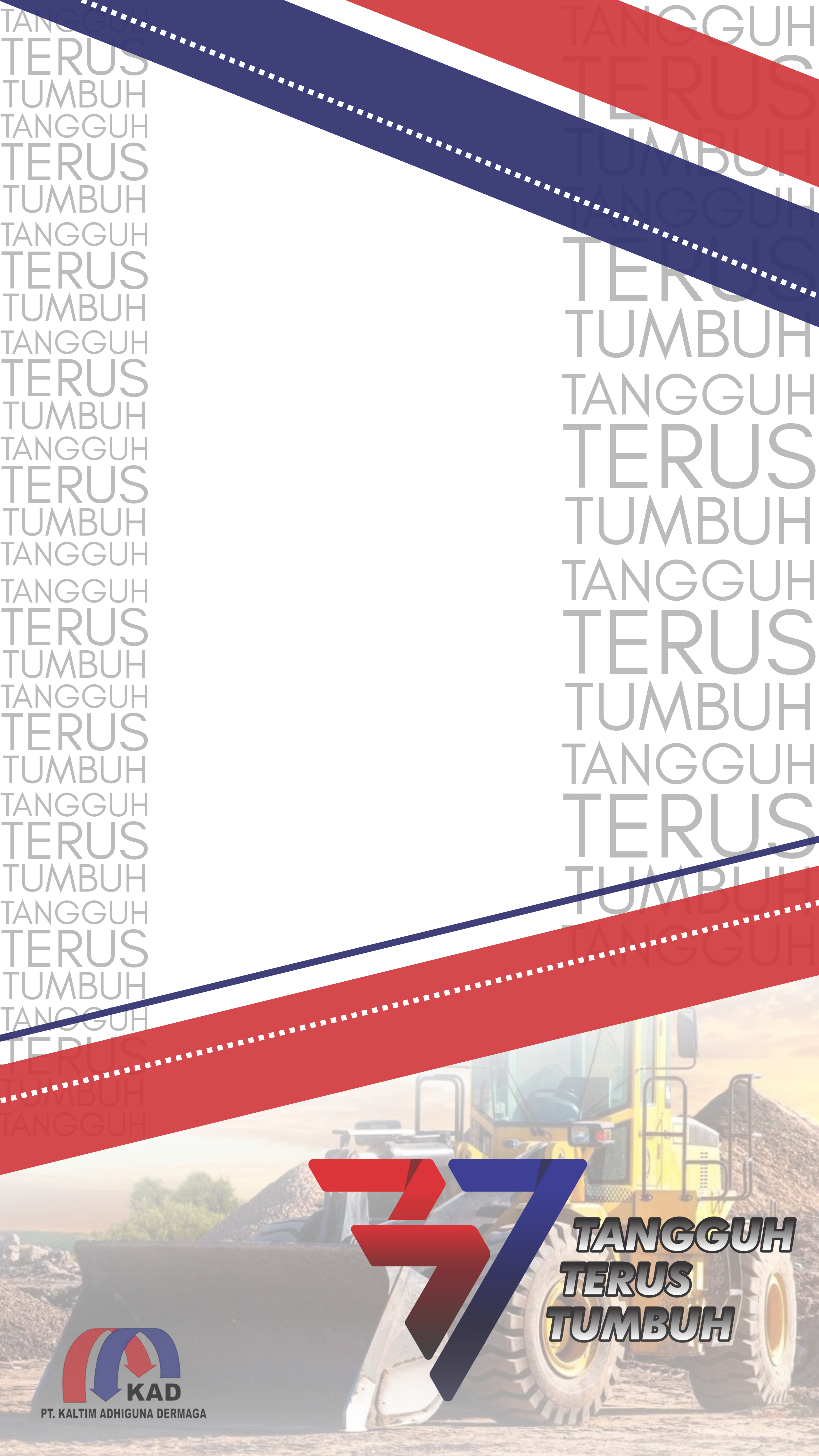 HUT KE-37 PT Kaltim Adhiguna Dermaga (KAD)Twibbon Tanpa Watermark