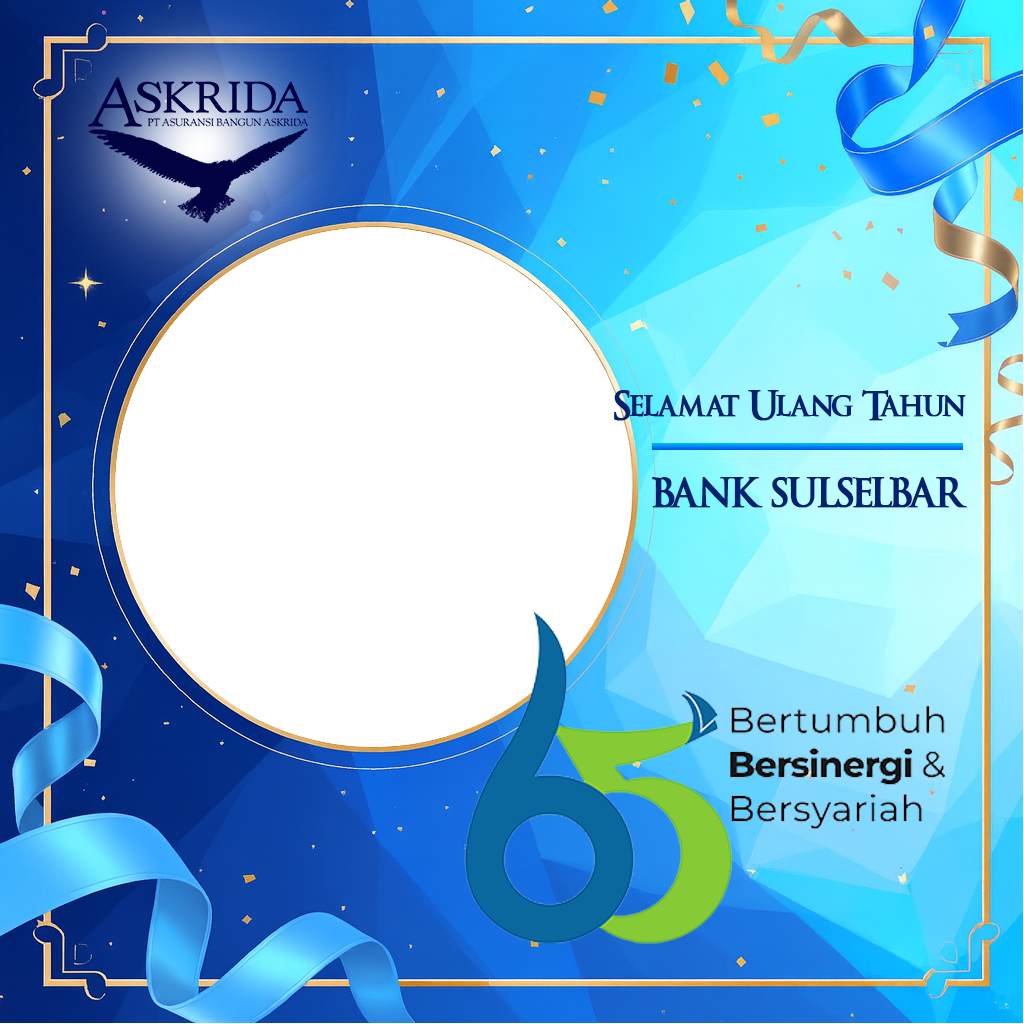 Selamat Ulang Tahun Bank SULSELBARTwibbon Tanpa Watermark