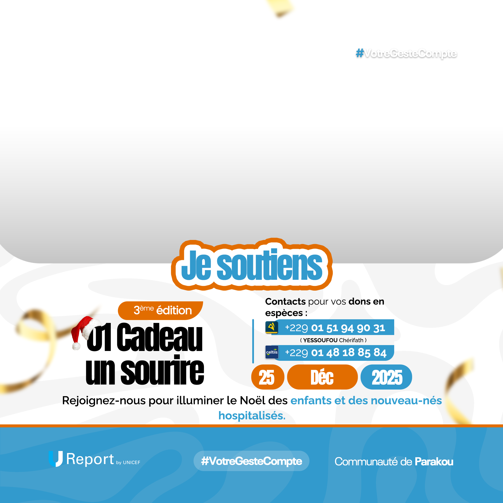 01 Cadeau un Sourire – 3ᵉ éditionTwibbon Tanpa Watermark