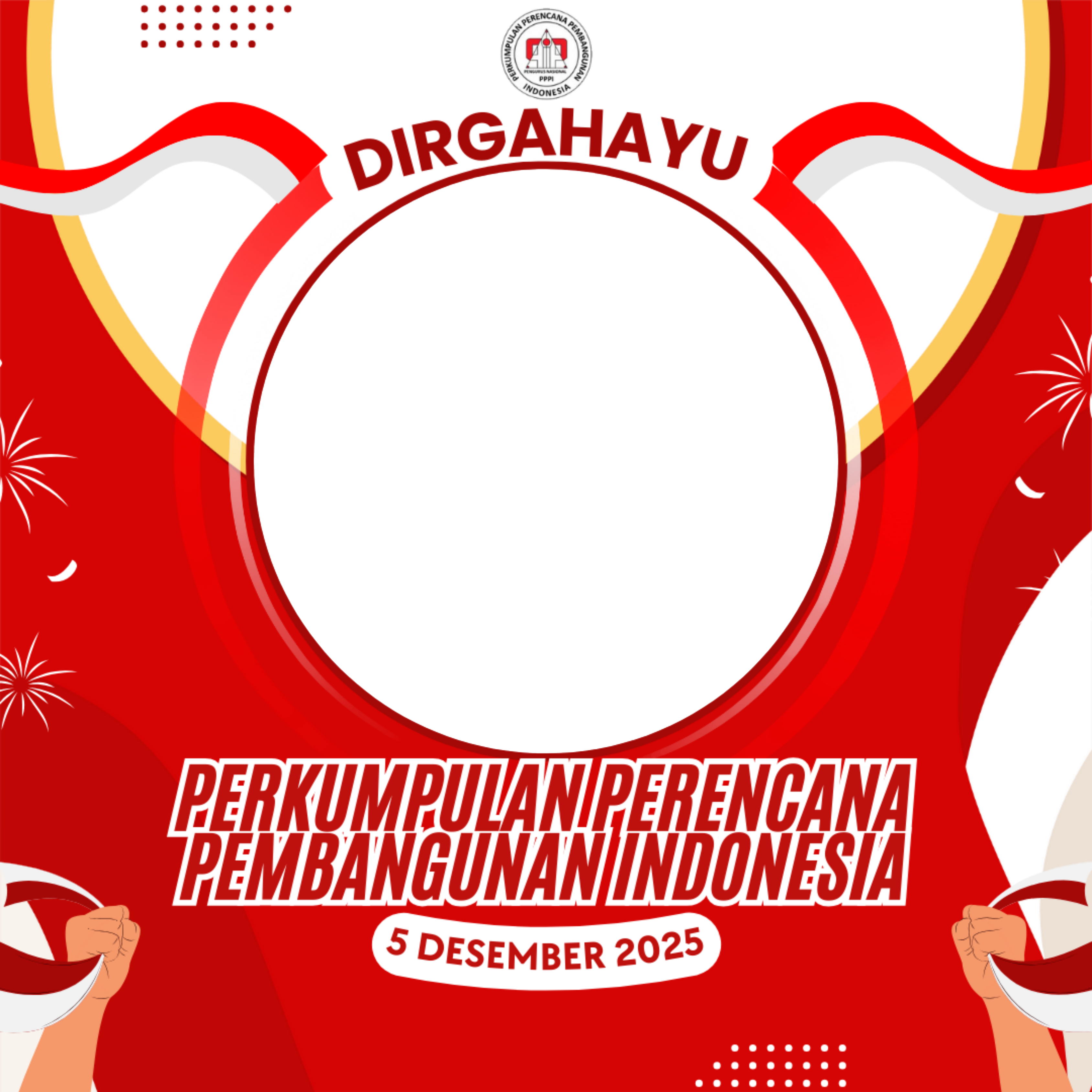 Dirgahayu Perkumpulan Perencana Pembangunan Indonesia ke-20 TahunTwibbon Tanpa Watermark