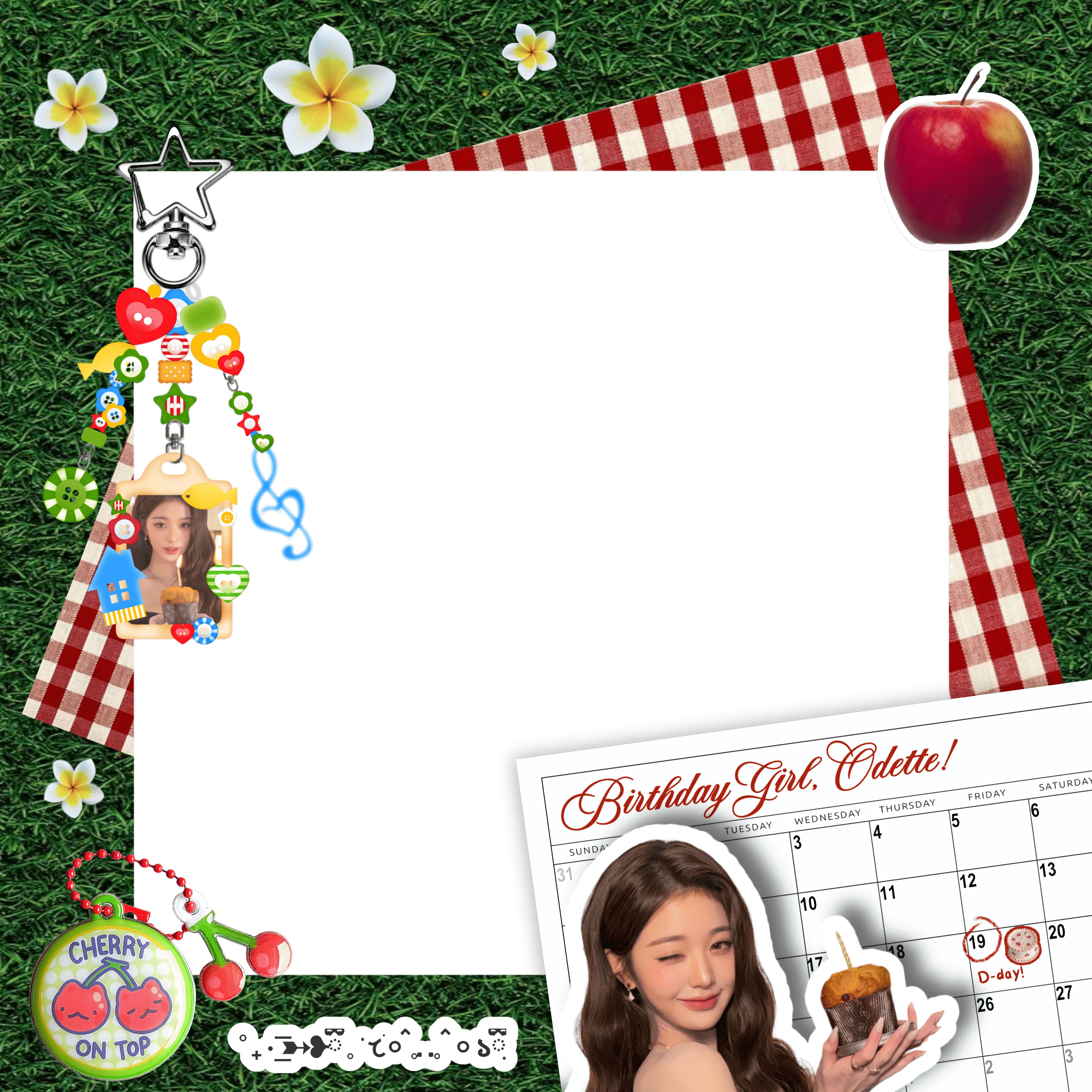 Odette's Birthday!Twibbon Tanpa Watermark
