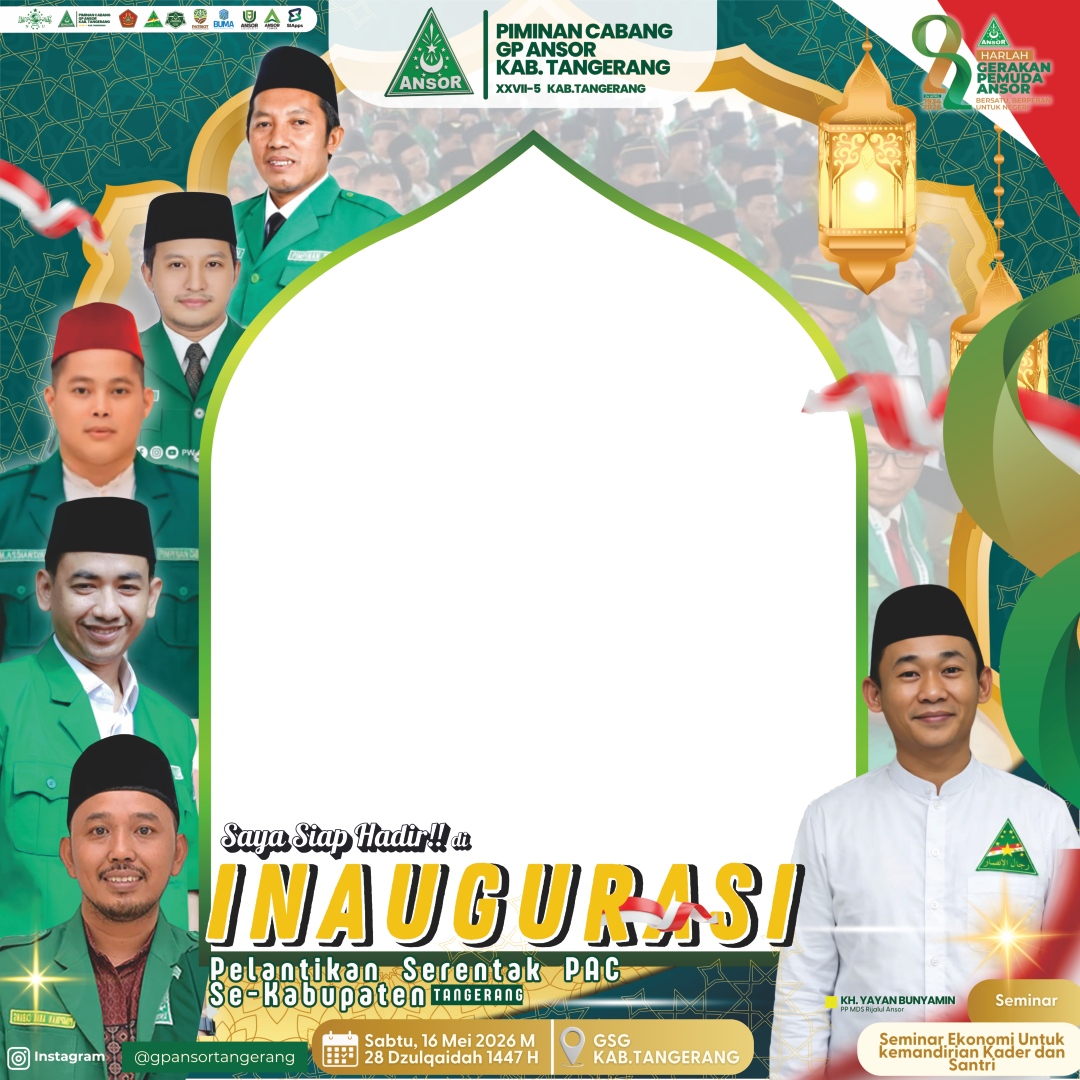 Inagurasi GP Ansor Kab. TangerangTwibbon Tanpa Watermark