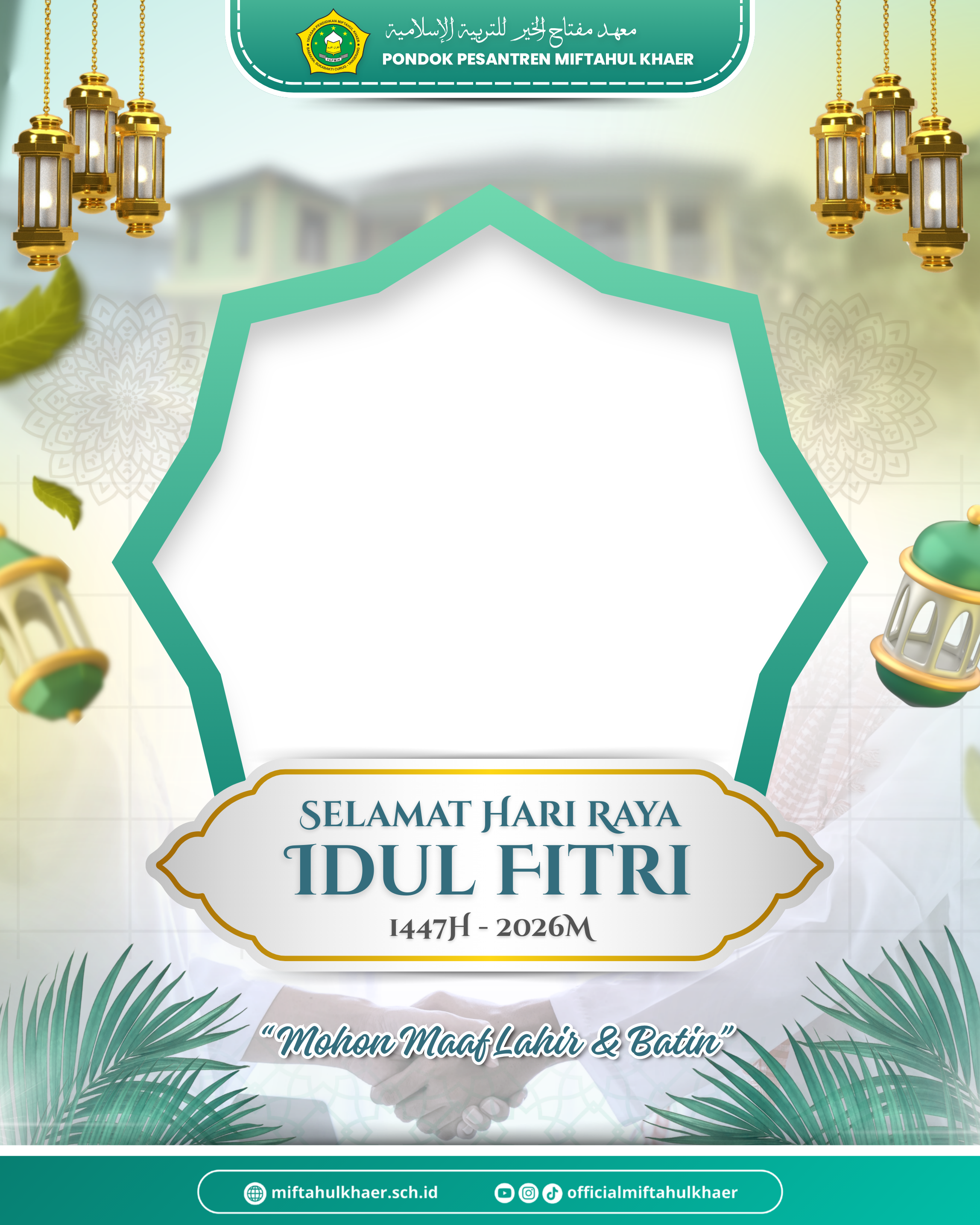 SELAMAT HARI RAYA IDUL FITRITwibbon Tanpa Watermark