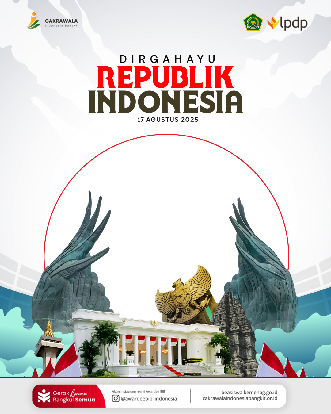 Twibbon Dirgahayu Republik IndonesiaTwibbon Tanpa Watermark