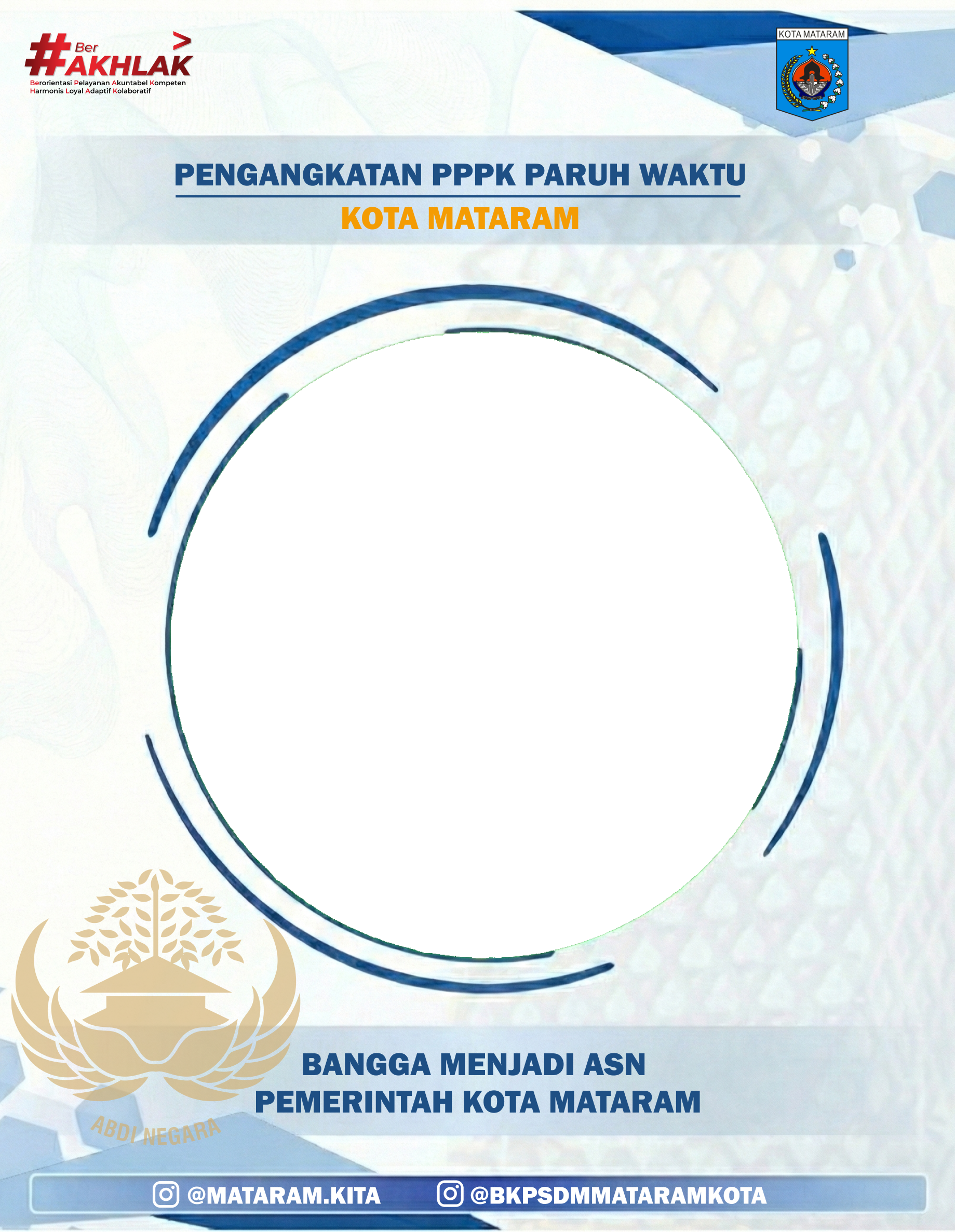 Pengakatan PPPK Paruh Waktu Kota MataramTwibbon Tanpa Watermark