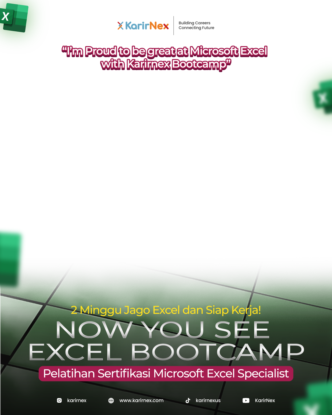 Bootcamp excelTwibbon Tanpa Watermark