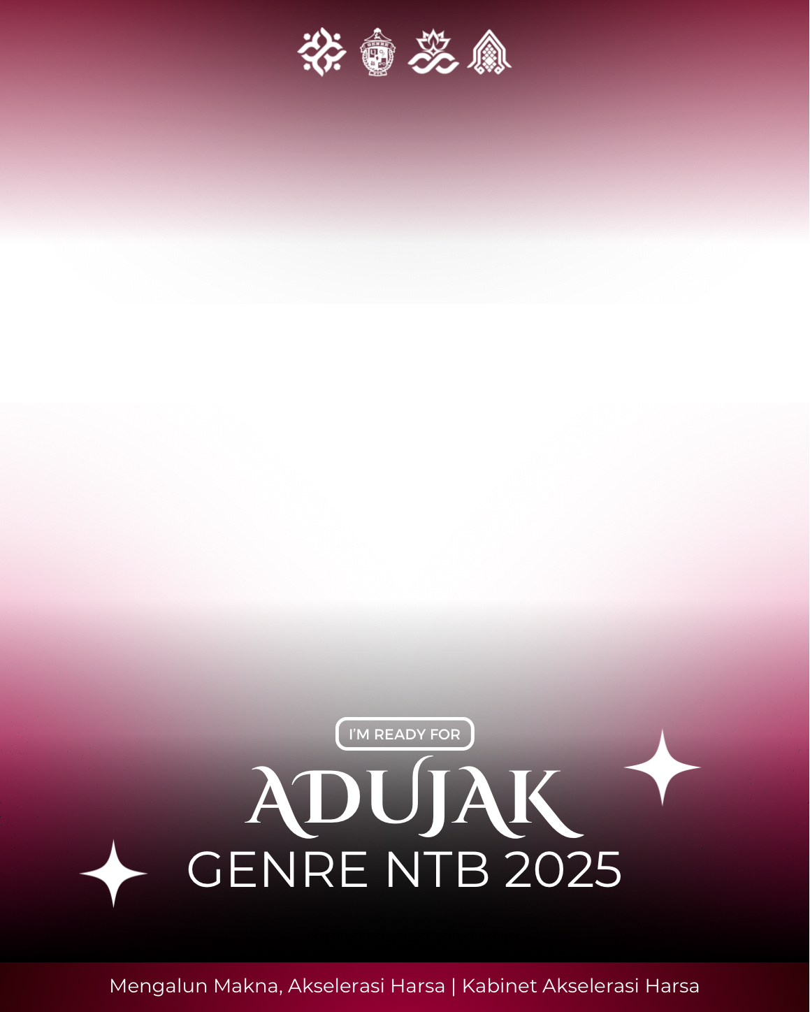 ADUJAK GENRE NTB 2025Twibbon Tanpa Watermark