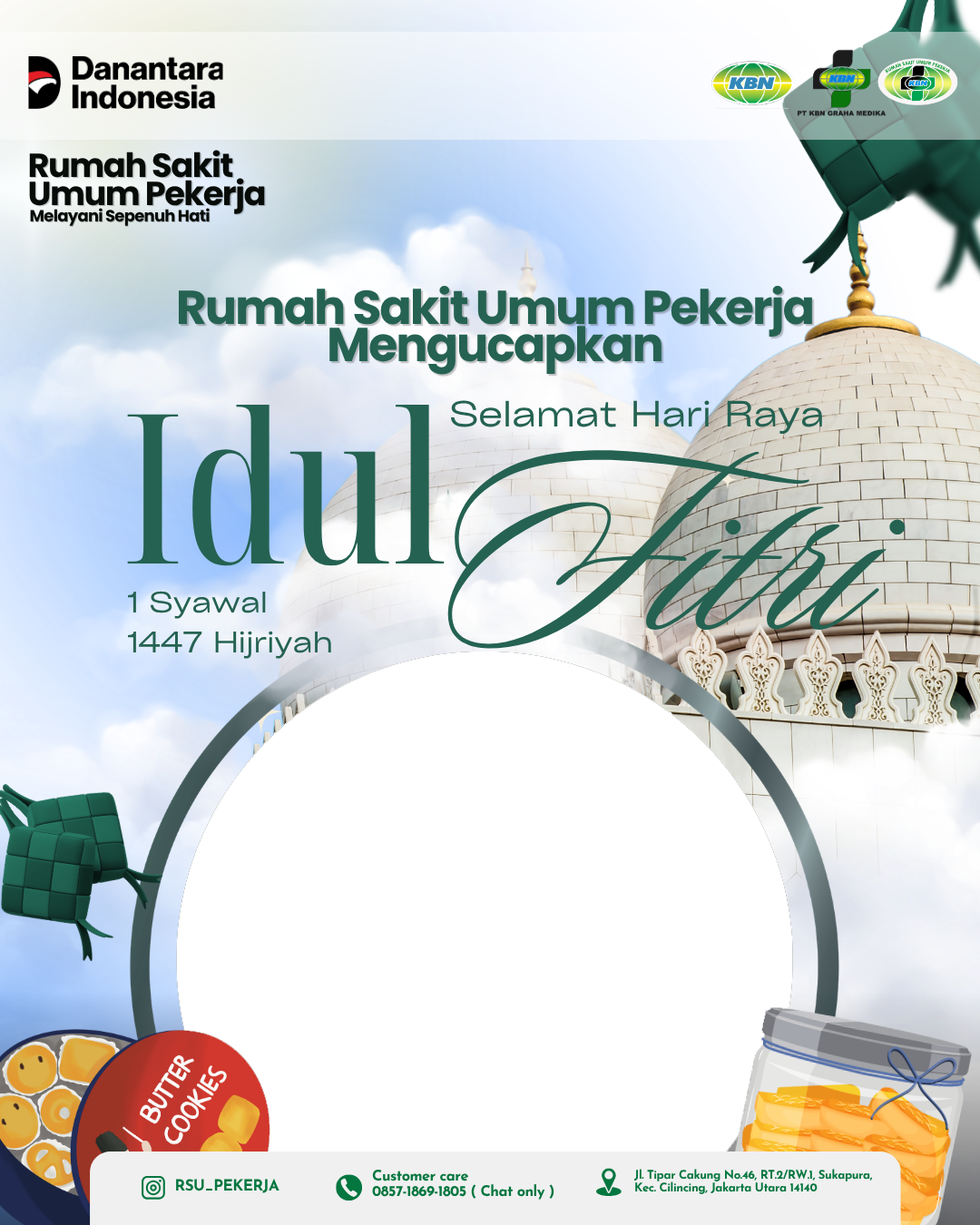 RUMAH SAKIT UMUM PEKERJA IDUL FITRITwibbon Tanpa Watermark