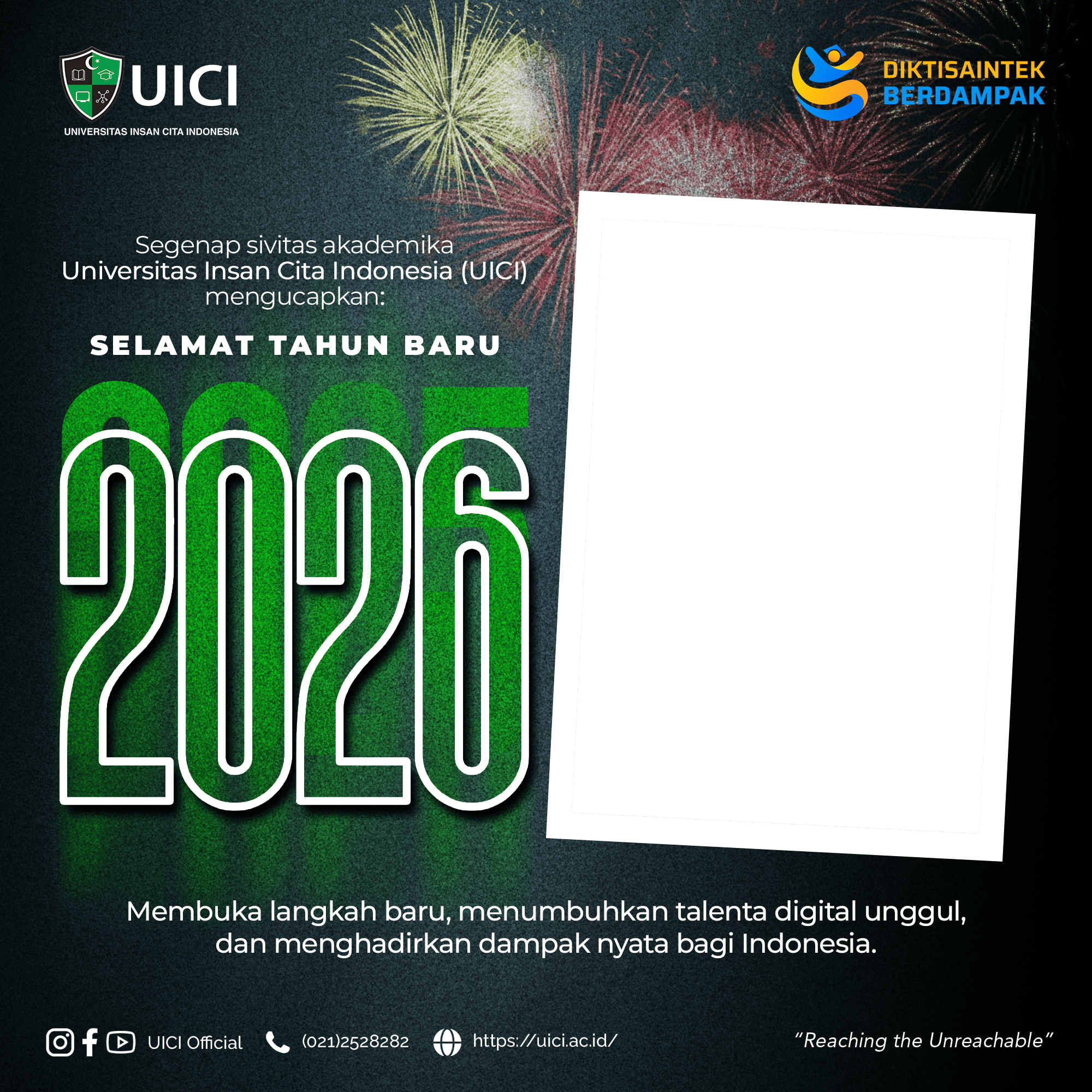 TAHUN BARU 2026Twibbon Tanpa Watermark