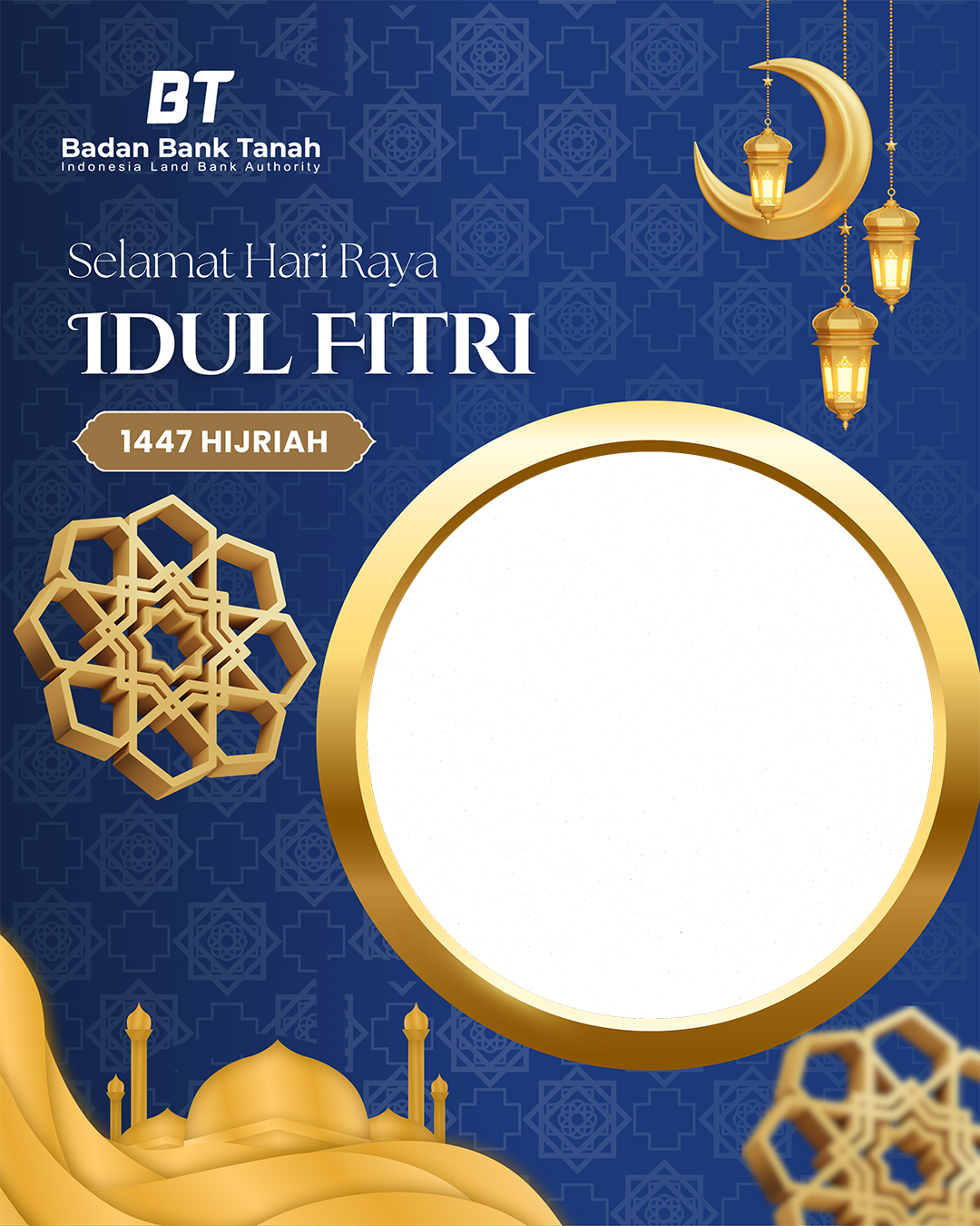 Perayaan Idulfitri Badan Bank TanahTwibbon Tanpa Watermark