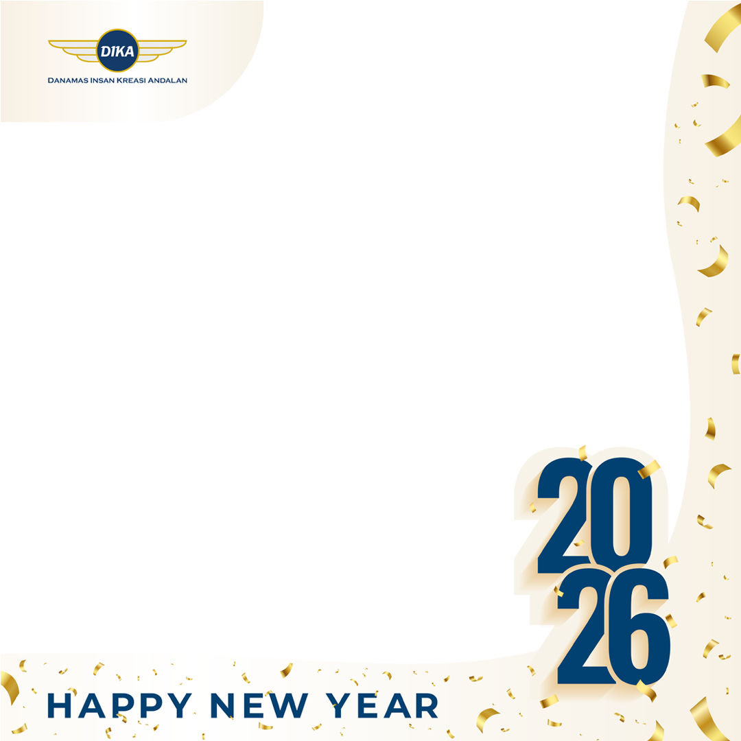 DIKA NEW YEAR 2026Twibbon Tanpa Watermark