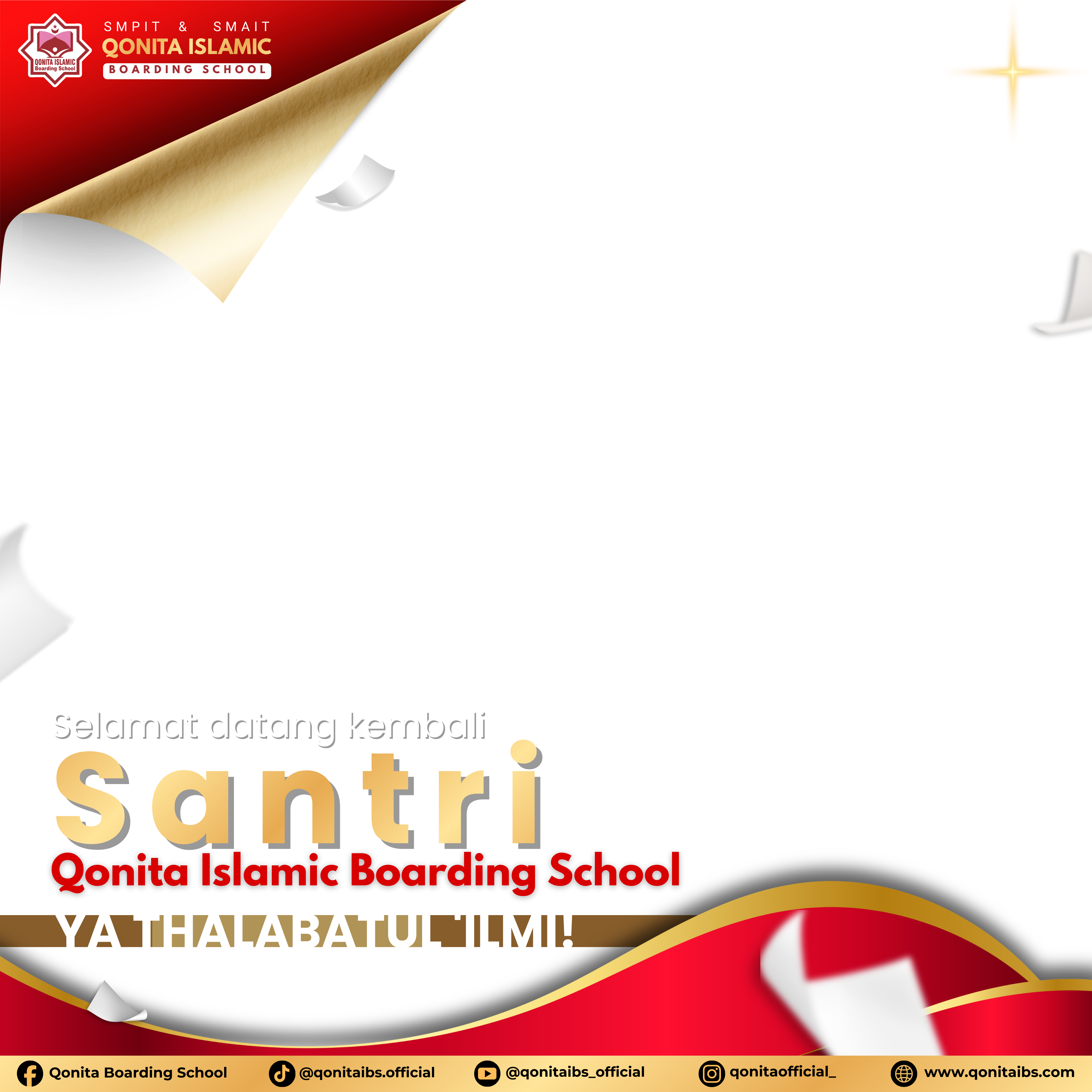 ok selamat datangTwibbon Tanpa Watermark