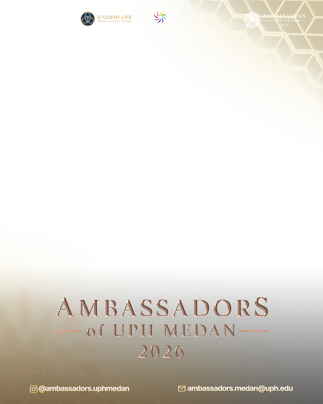 Ambassadors of UPH Medan 2026Twibbon Tanpa Watermark