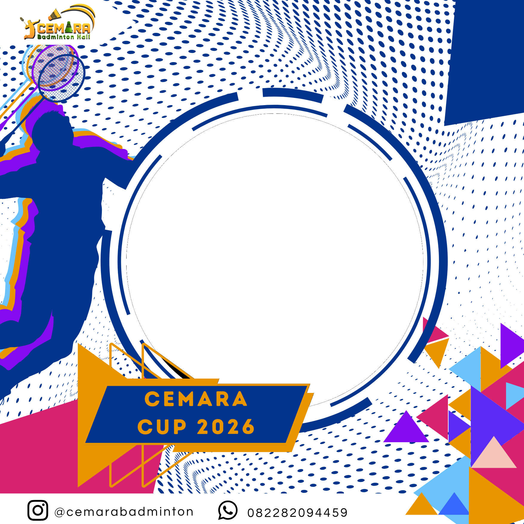 Ceamara Badminton HallTwibbon Tanpa Watermark