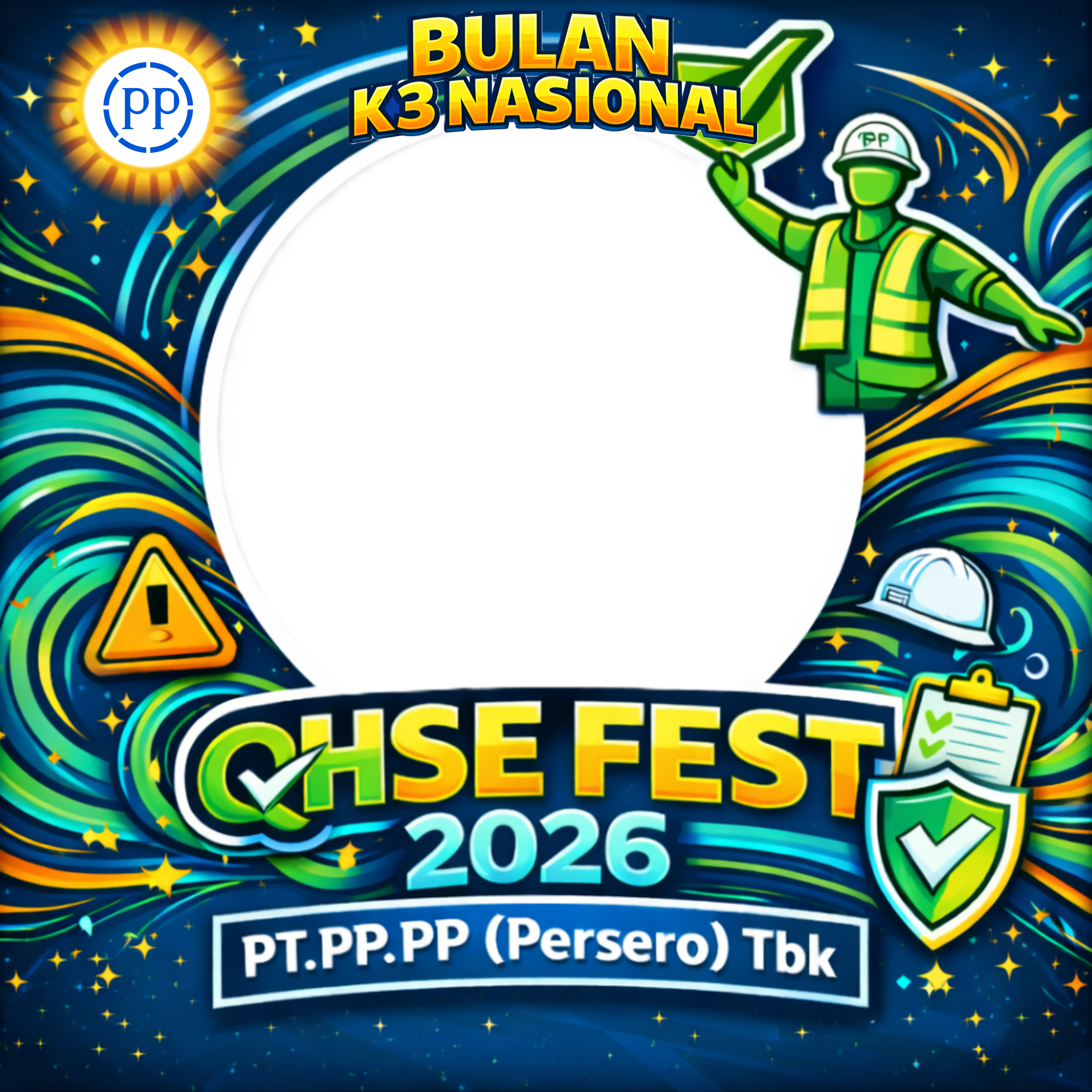 QHSE Fest PTPP 2026Twibbon Tanpa Watermark