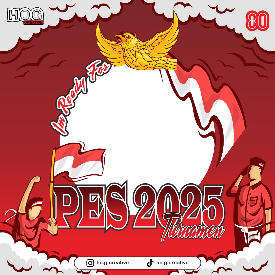 HOG CREATIVE PES 2025Twibbon Tanpa Watermark