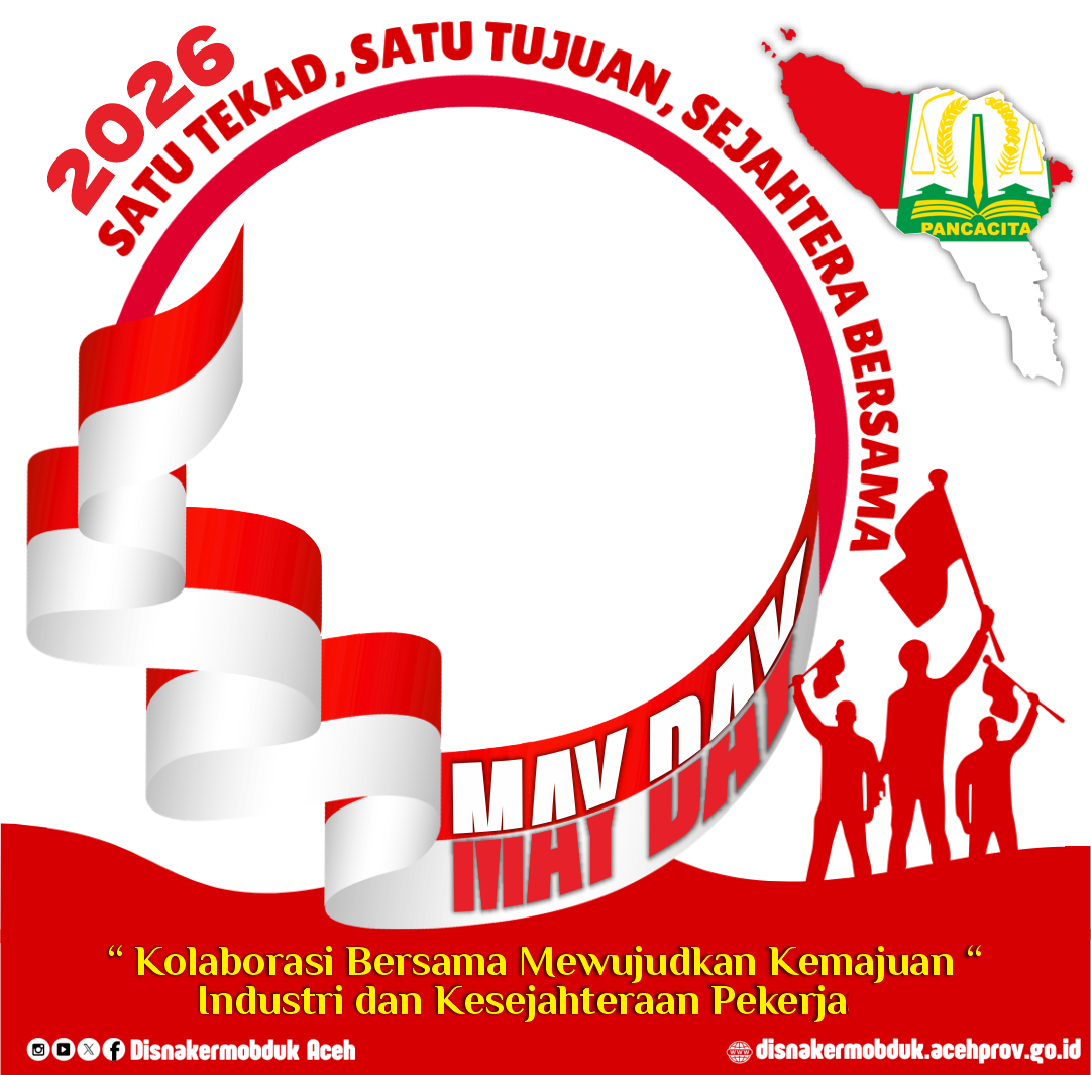 Mayday "Aceh" 2026Twibbon Tanpa Watermark