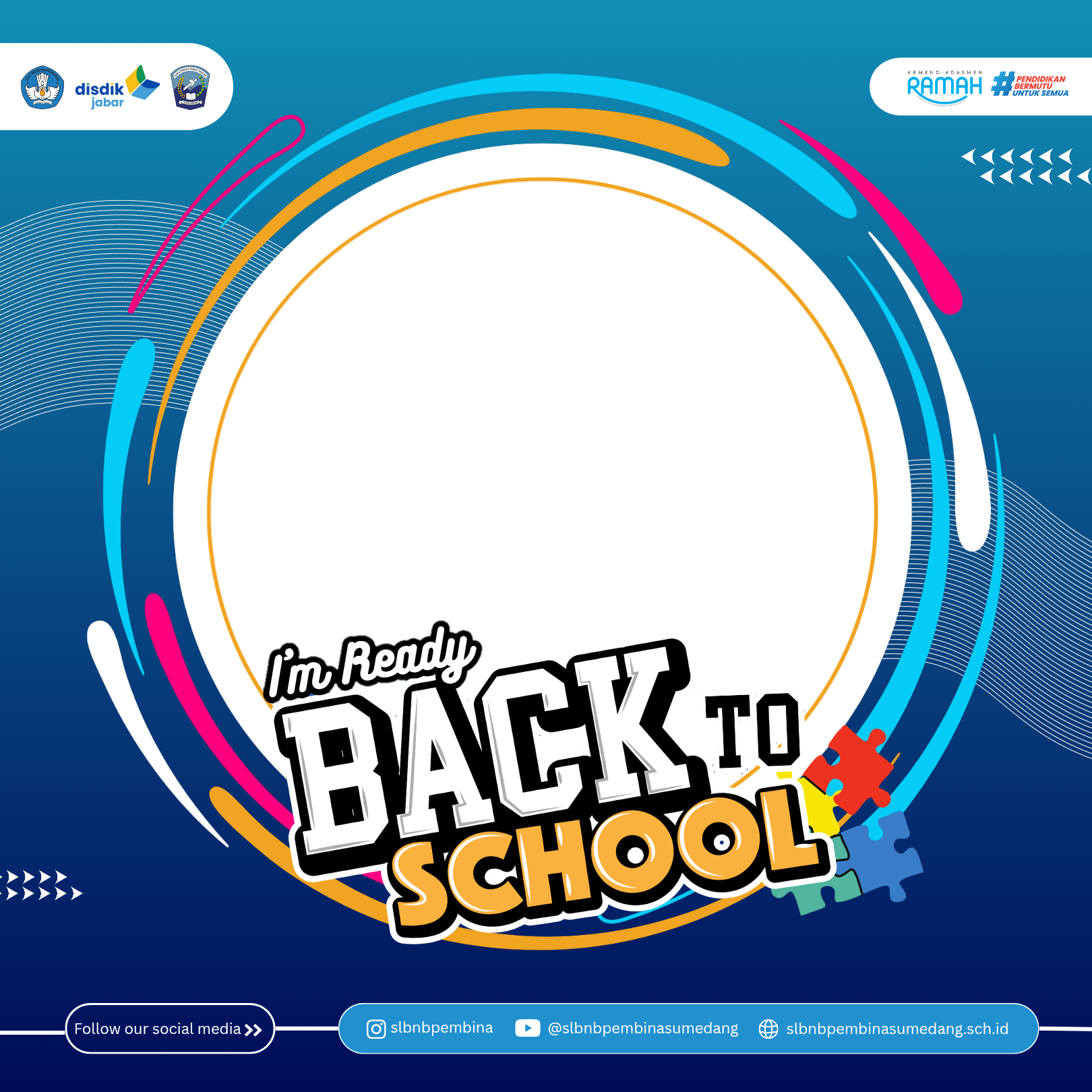 I'm ready for back to schoolTwibbon Tanpa Watermark