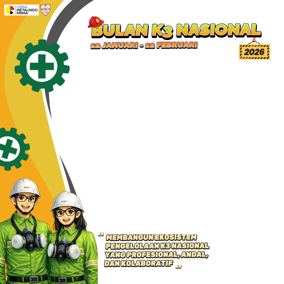 Bulan K3 Nasional 2026 PTCMPTwibbon Tanpa Watermark