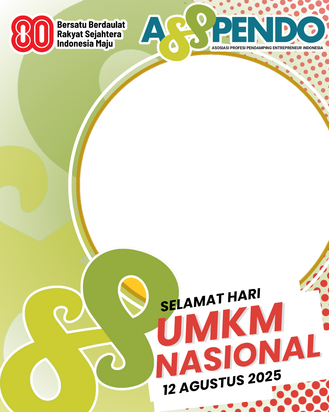 Hari UMKM Nasional by AsppendoTwibbon Tanpa Watermark